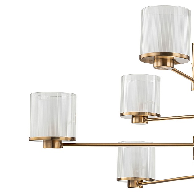 Подвесная люстра Indigo Bilancia 13023/8R Brass V000358 Фото № 2