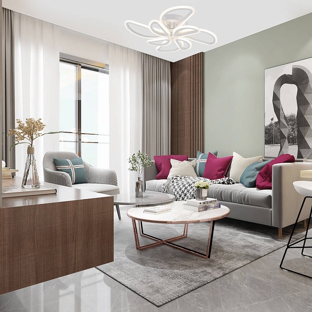 Потолочная люстра Escada Archer 10270/8LED Фото № 5