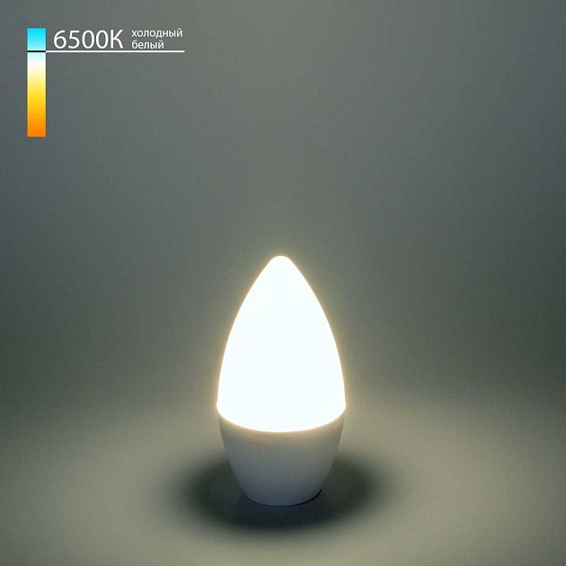 Лампа светодиодная Elektrostandard E14 6W 6500K матовая a049162 изображение 1 Лампа светодиодная Elektrostandard E14 6W 6500K матовая a049162 Фото № 1