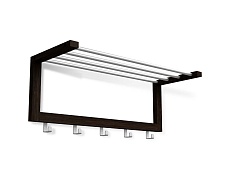 Настенная вешалка Sheffilton Альберо SHT-WH4 венге/алюм.мет 5166216002 2