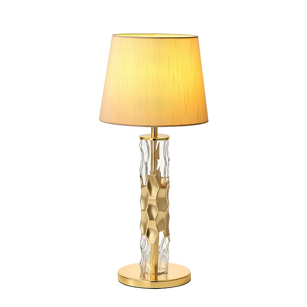 Настольная лампа Crystal Lux Primavera LG1 Gold изображение 3 Настольная лампа Crystal Lux Primavera LG1 Gold Фото № 3
