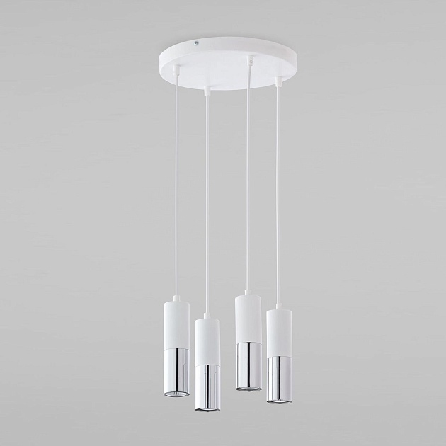 Подвесная люстра TK Lighting 4354 Elit White изображение 1 Подвесная люстра TK Lighting 4354 Elit White Фото № 1