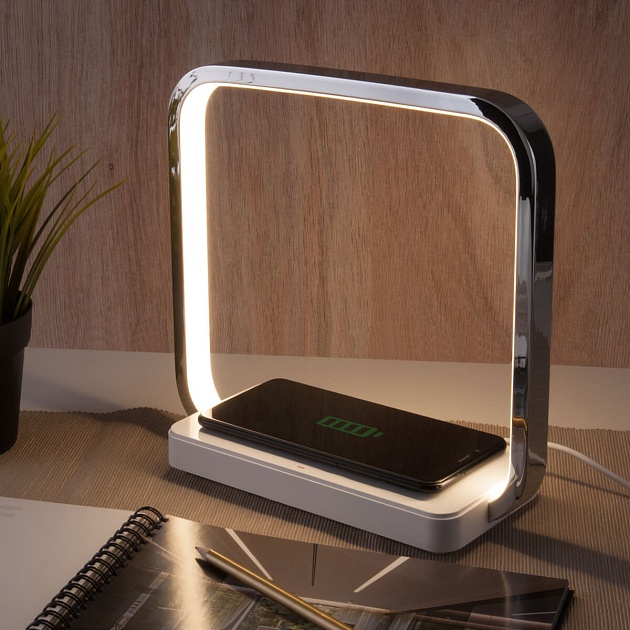 Настольная лампа Eurosvet Frame 80502/1 хром Фото № 1