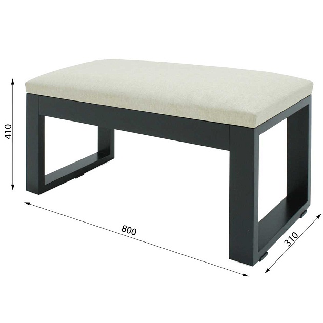 Банкетка Мебелик Сакура 2 007613 изображение 3 Банкетка Мебелик Сакура 2 007613 Фото № 3