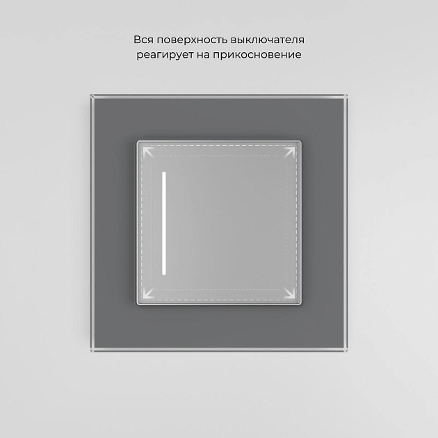 Выключатель одноклавишный Werkel сенсорный W4512006 4690389197987 Фото № 4