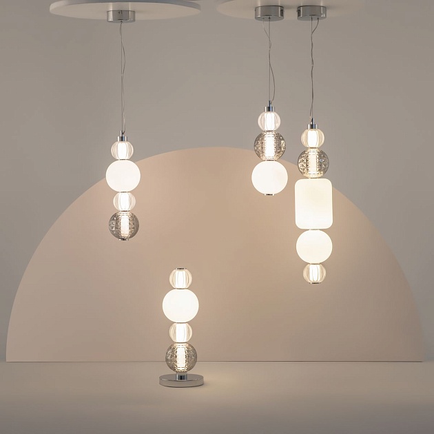 Подвесной светодиодный светильник Maytoni Collar P069PL-L35CH3K изображение 2 Подвесной светодиодный светильник Maytoni Collar P069PL-L35CH3K Фото № 2