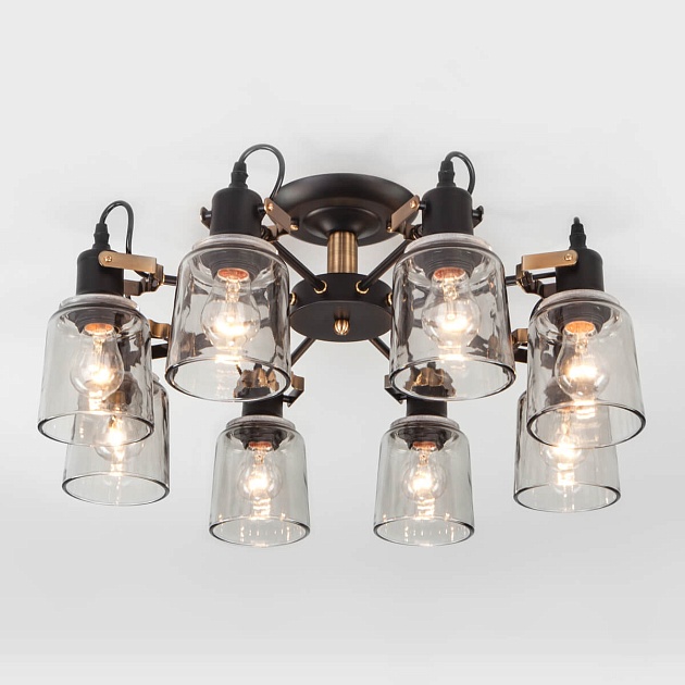 Потолочная люстра Eurosvet Astor 70111/8 черный Фото № 3