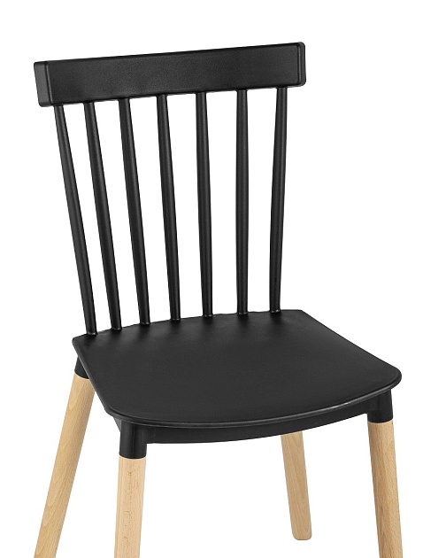 Кухонный стул Stool Group Field пластик черный SL-7037W black Фото № 7