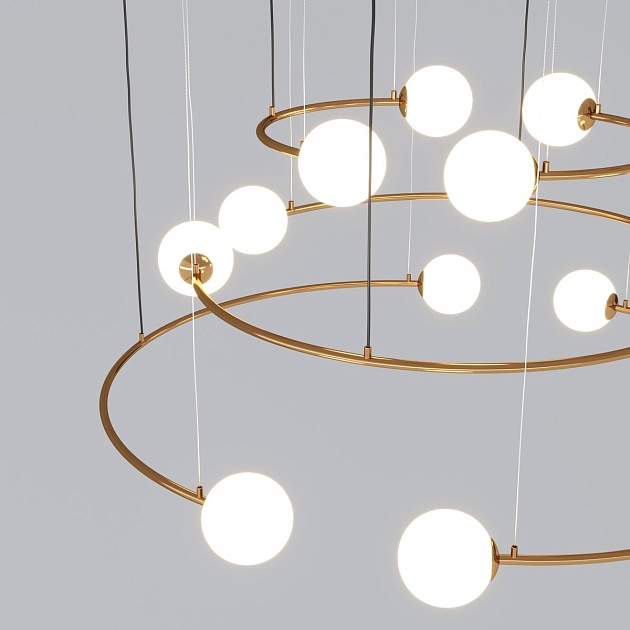 Подвесная люстра Bogates Brook 359/12 латунь изображение 4 Подвесная люстра Bogates Brook 359/12 латунь Фото № 4