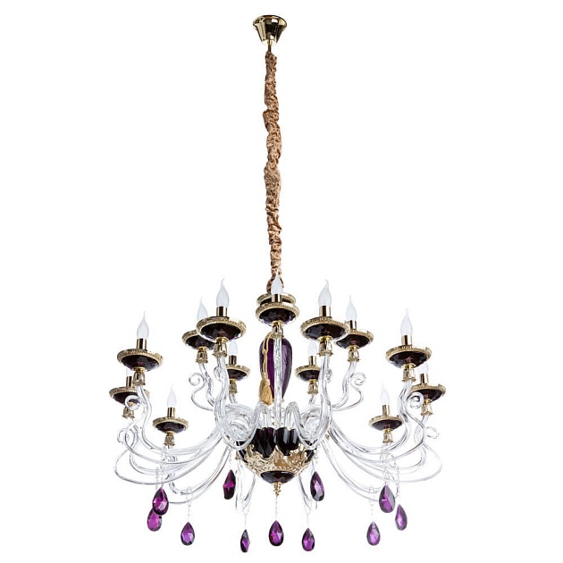 Подвесная люстра Divinare Simona 5125/12 LM-15 Фото № 1