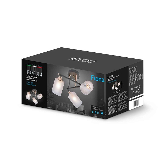 Потолочная люстра Rivoli Fiona 3163-303 Б0059259 Фото № 2