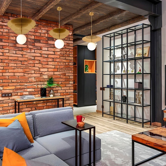 Подвесной светильник Crystal Lux UVA SP1.1 BRASS изображение 8 Подвесной светильник Crystal Lux UVA SP1.1 BRASS Фото № 8