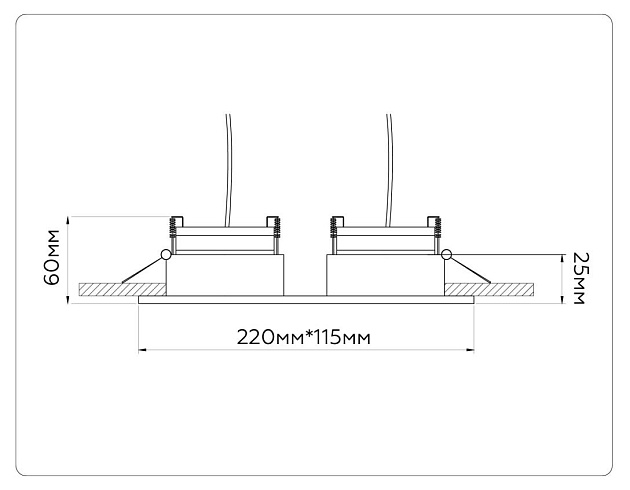 Встраиваемый светильник Ambrella light TECHNO SPOT TN52343 Фото № 5