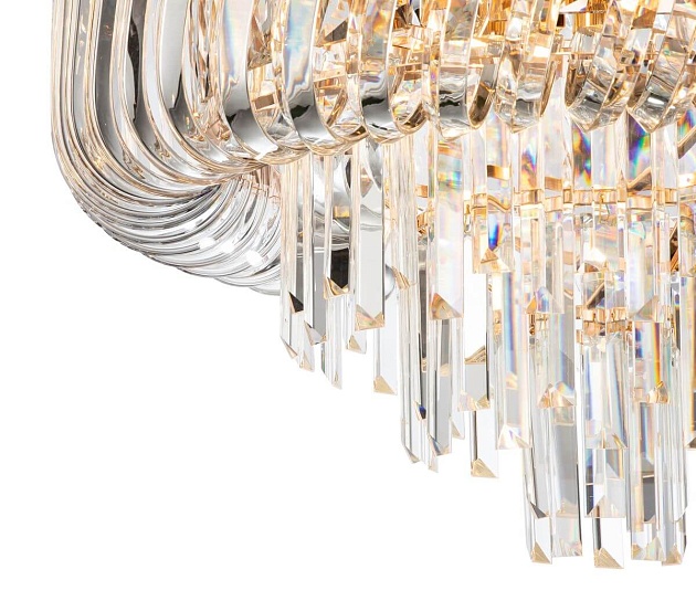 Потолочный светильник Indigo Braccia 12007/8С Gold V000042 Фото № 3