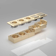 Коробка для накладного монтажа Werkel шампань W8000011 4690389170867 1