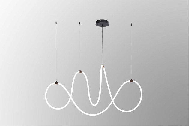 Подвесной светодный светильник Arte Lamp Klimt A2850SP-80BK Фото № 1