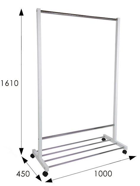 Гардеробная вешалка Мебелик В 35Н 005326 Фото № 3