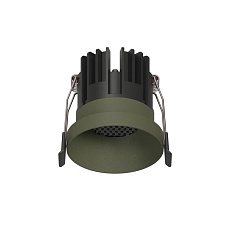 POINTS Точечный светильник COIN LED 220В 8Вт 4000К CRI90 36° NO-DIM пепельно-зеленый