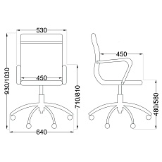 Офисное кресло AksHome Adel золото, армированная сетка 71487 1
