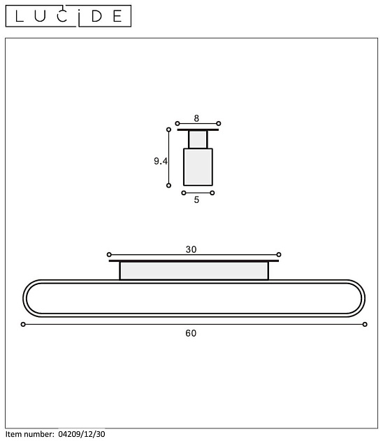 Подсветка для зеркал Lucide Madelon 04209/12/30 изображение 4 Подсветка для зеркал Lucide Madelon 04209/12/30 Фото № 4