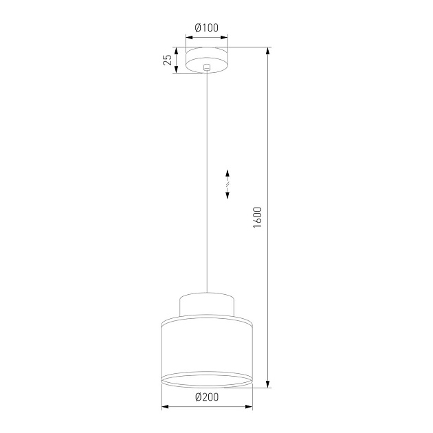 Подвесной светильник TK Lighting 3255 Duo изображение 2 Подвесной светильник TK Lighting 3255 Duo Фото № 2