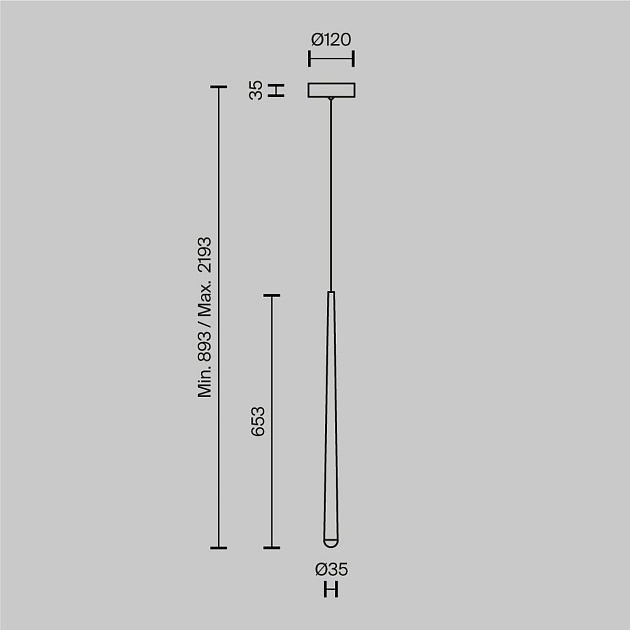 Подвесной светодиодный светильник Maytoni Cascade MOD132PL-L6BK изображение 2 Подвесной светодиодный светильник Maytoni Cascade MOD132PL-L6BK Фото № 2