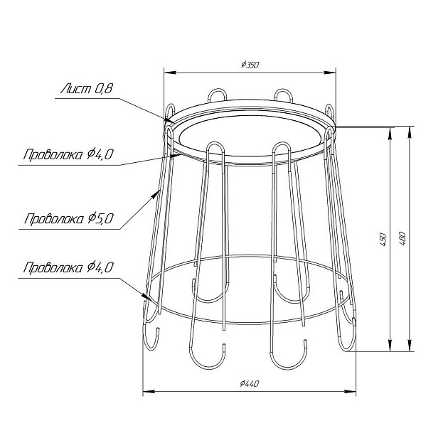 Кофейный стол Мебелик SHT-CT6 008053 Фото № 2