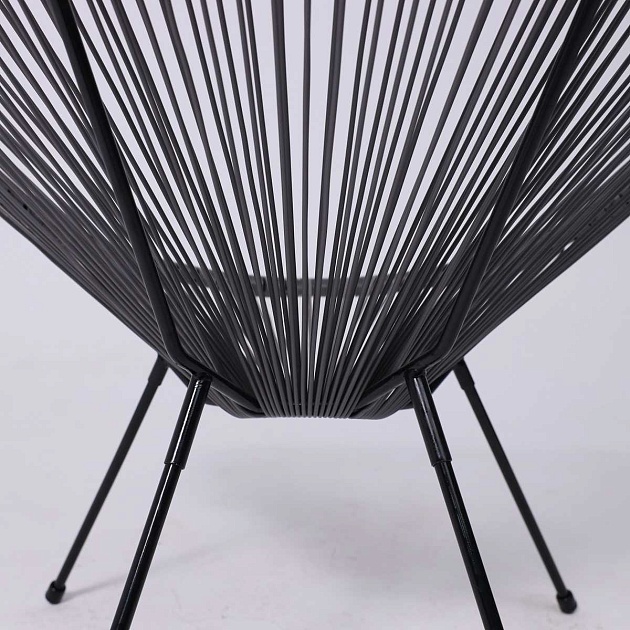 Садовое кресло AksHome Rimini иск. ротанг, серый 95475 изображение 4 Садовое кресло AksHome Rimini иск. ротанг, серый 95475 Фото № 4