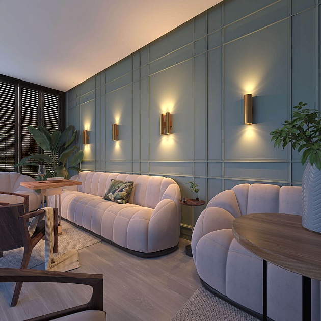 Настенный светодиодный светильник Odeon Light Hightech Dario 3833/2WB Фото № 7