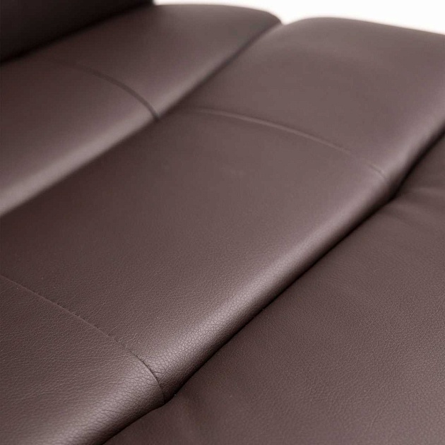 Кресло руководителя AksHome August темно-коричневый, экокожа 86349 Фото № 8