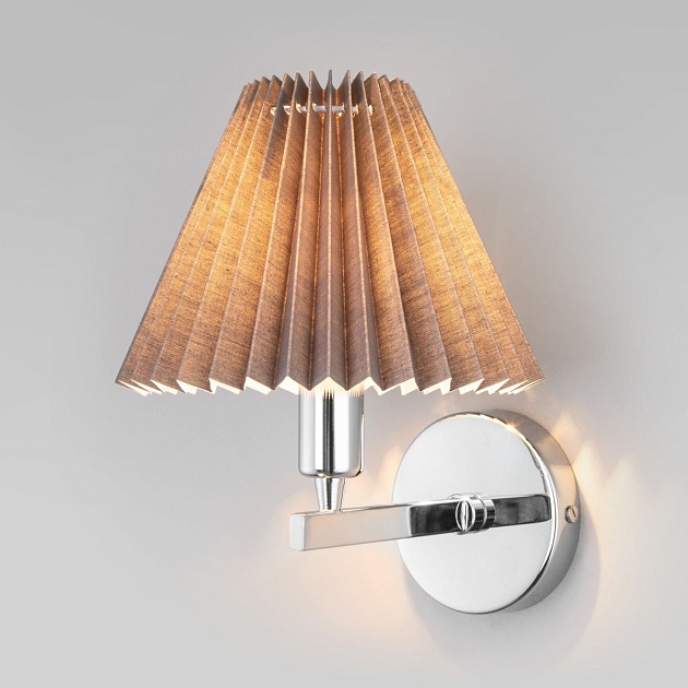 Бра Eurosvet Peony 60136/1 хром/графит Фото № 4