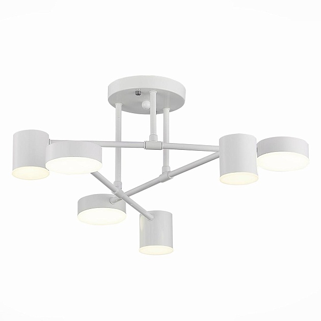 Потолочная светодиодная люстра Evoluce Nobel SLE201052-06 изображение 1 Потолочная светодиодная люстра Evoluce Nobel SLE201052-06 Фото № 1