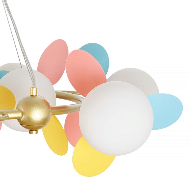 Подвесная люстра MyFar Flavia MR2301-9P изображение 3 Подвесная люстра MyFar Flavia MR2301-9P Фото № 3