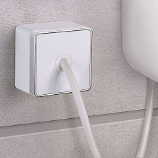 Вывод кабеля Werkel Gallant белый W5050201 4690389164293 1