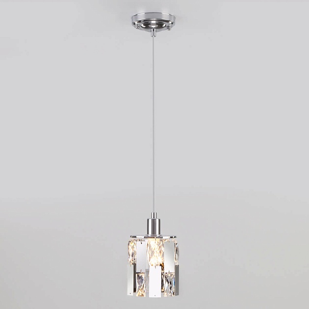 Подвесной светильник Eurosvet 50101/1 хром Фото № 3