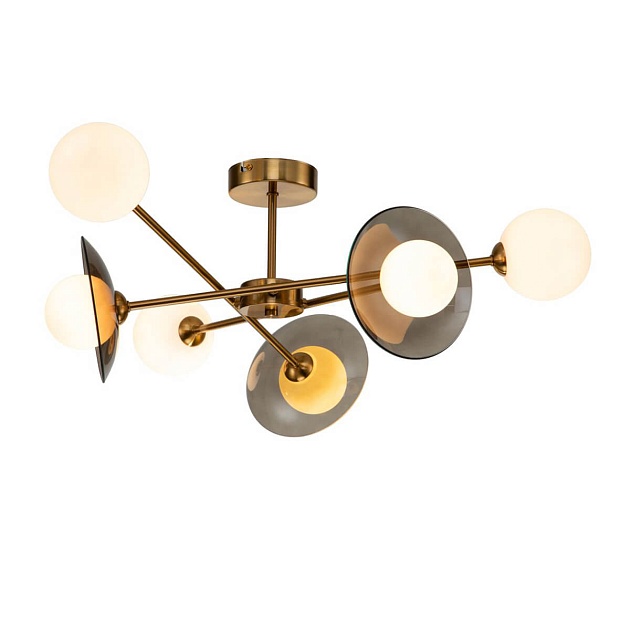 Потолочная люстра Indigo Jazz 11020/6C Brass V000163 Фото № 1