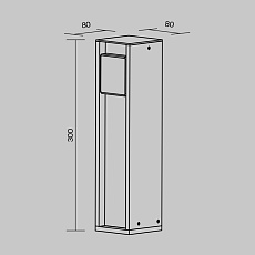 Уличная розетка Maytoni Socket O459FL-GF01SC 5