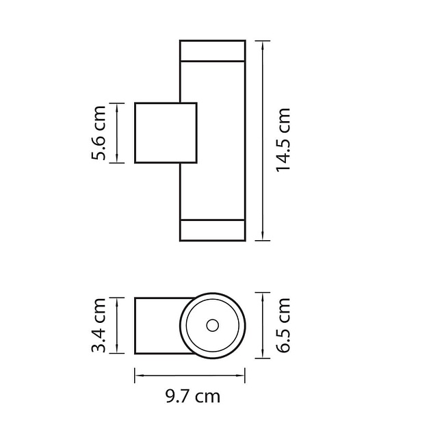Уличный настенный светильник Lightstar Paro 351607 изображение 2 Уличный настенный светильник Lightstar Paro 351607 Фото № 2