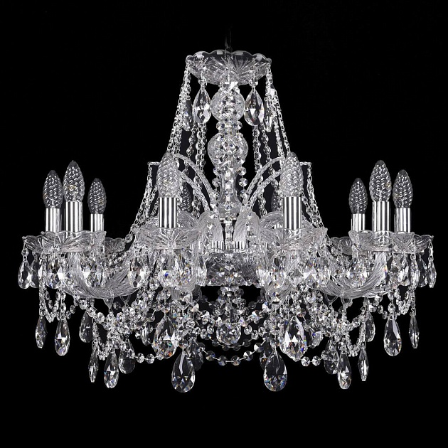 Подвесная люстра Bohemia Ivele 1411/10/240 Ni Фото № 1