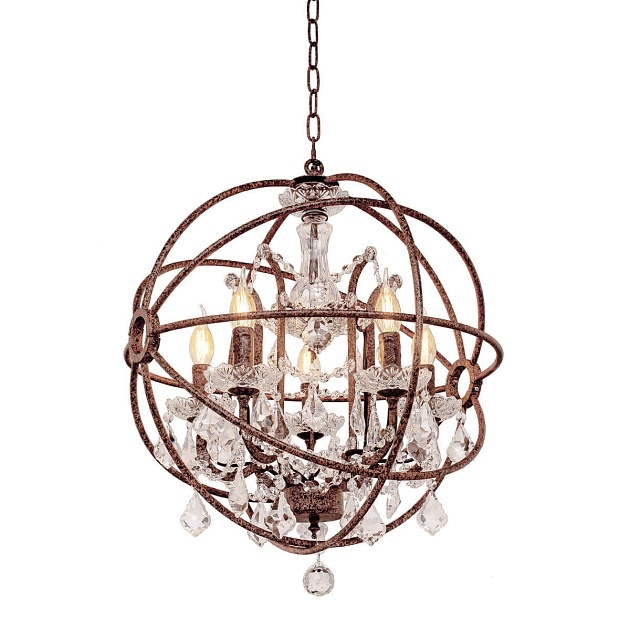 Подвесная люстра Loft IT Foucaults Orb Crystal Loft1897/6 Фото № 2