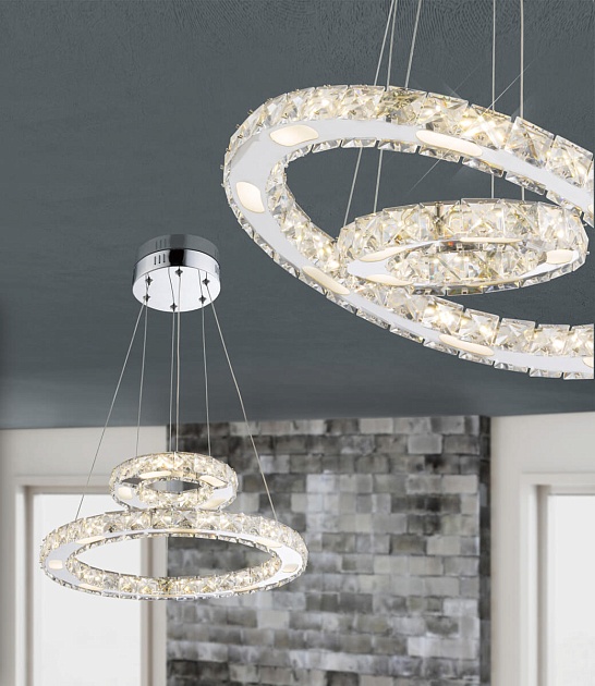 Подвесной светодиодный светильник Globo Marilyn I 67037-24AA изображение 2 Подвесной светодиодный светильник Globo Marilyn I 67037-24AA Фото № 2