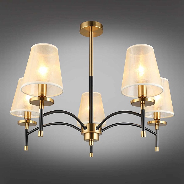 Потолочная люстра Omnilux Abriola OML-67307-05 изображение 4 Потолочная люстра Omnilux Abriola OML-67307-05 Фото № 4