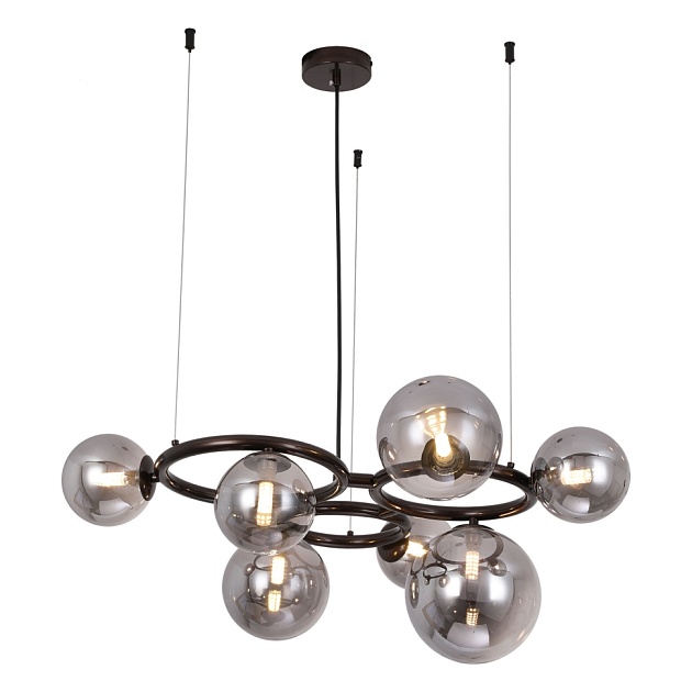 Подвесная люстра Lussole Loft Downey LSP-8805 изображение 1 Подвесная люстра Lussole Loft Downey LSP-8805 Фото № 1