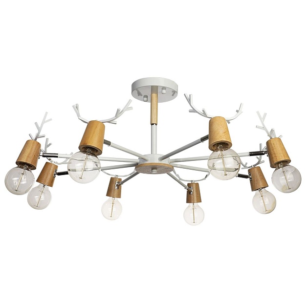 Потолочная люстра Loft IT Sven 10024/8 White изображение 1 Потолочная люстра Loft IT Sven 10024/8 White Фото № 1