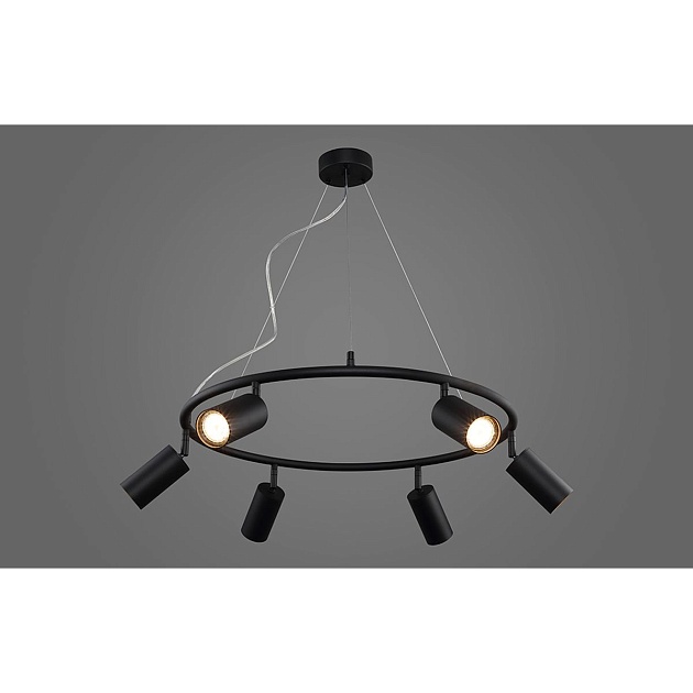 Подвесная люстра Crystal Lux CLT 015C6 D600 BL Фото № 3