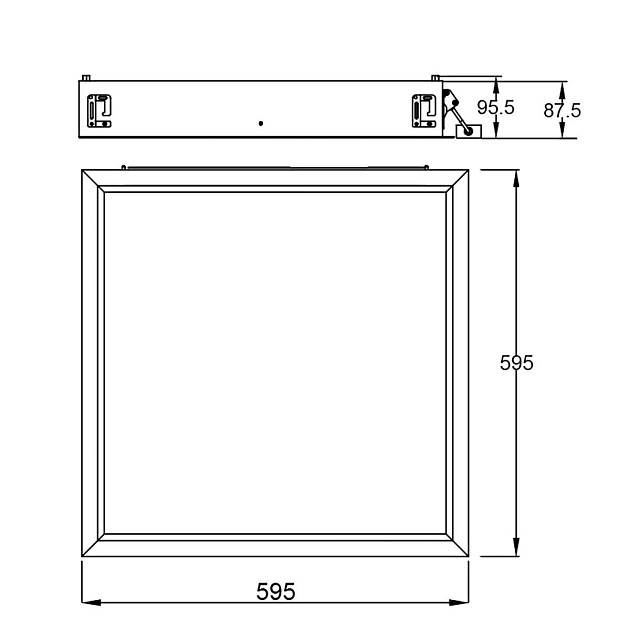 Встраивамое светодиодное окно Mantra BLUE SKY 9095 Фото № 6