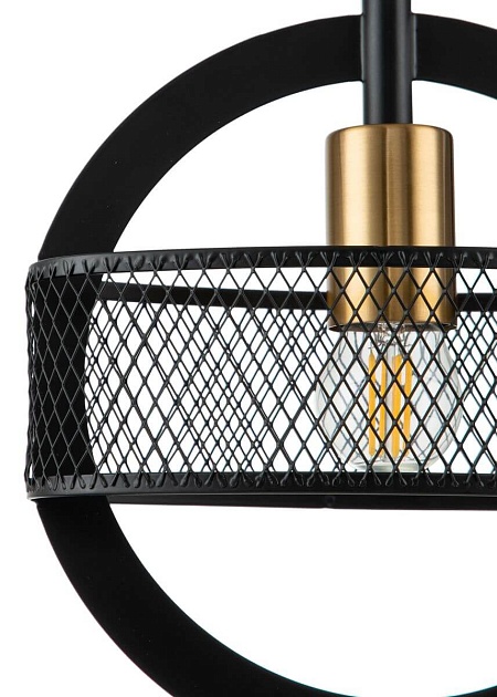 Подвесной светильник Indigo Rano 10010/1P Black V000184 Фото № 3