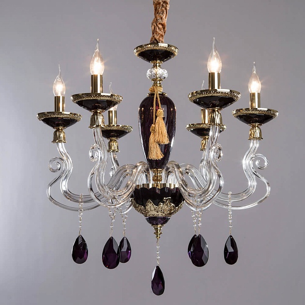 Подвесная люстра Divinare Simona 5125/12 LM-6 Фото № 2