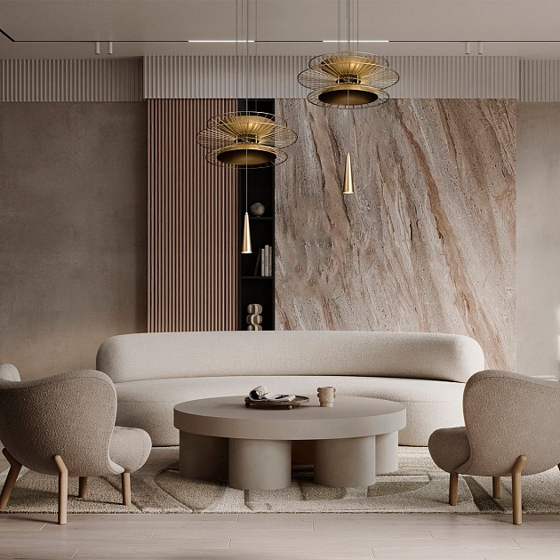 Подвесной светильник Loft IT Star 10141B/400 Gold изображение 7 Подвесной светильник Loft IT Star 10141B/400 Gold Фото № 7