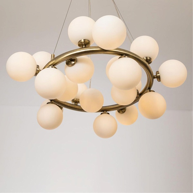 Подвесная люстра Arte Lamp Bolla-Piccolo A3988SP-20AB изображение 3 Подвесная люстра Arte Lamp Bolla-Piccolo A3988SP-20AB Фото № 3